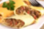میکس لحوم --- Mixed meat crepe