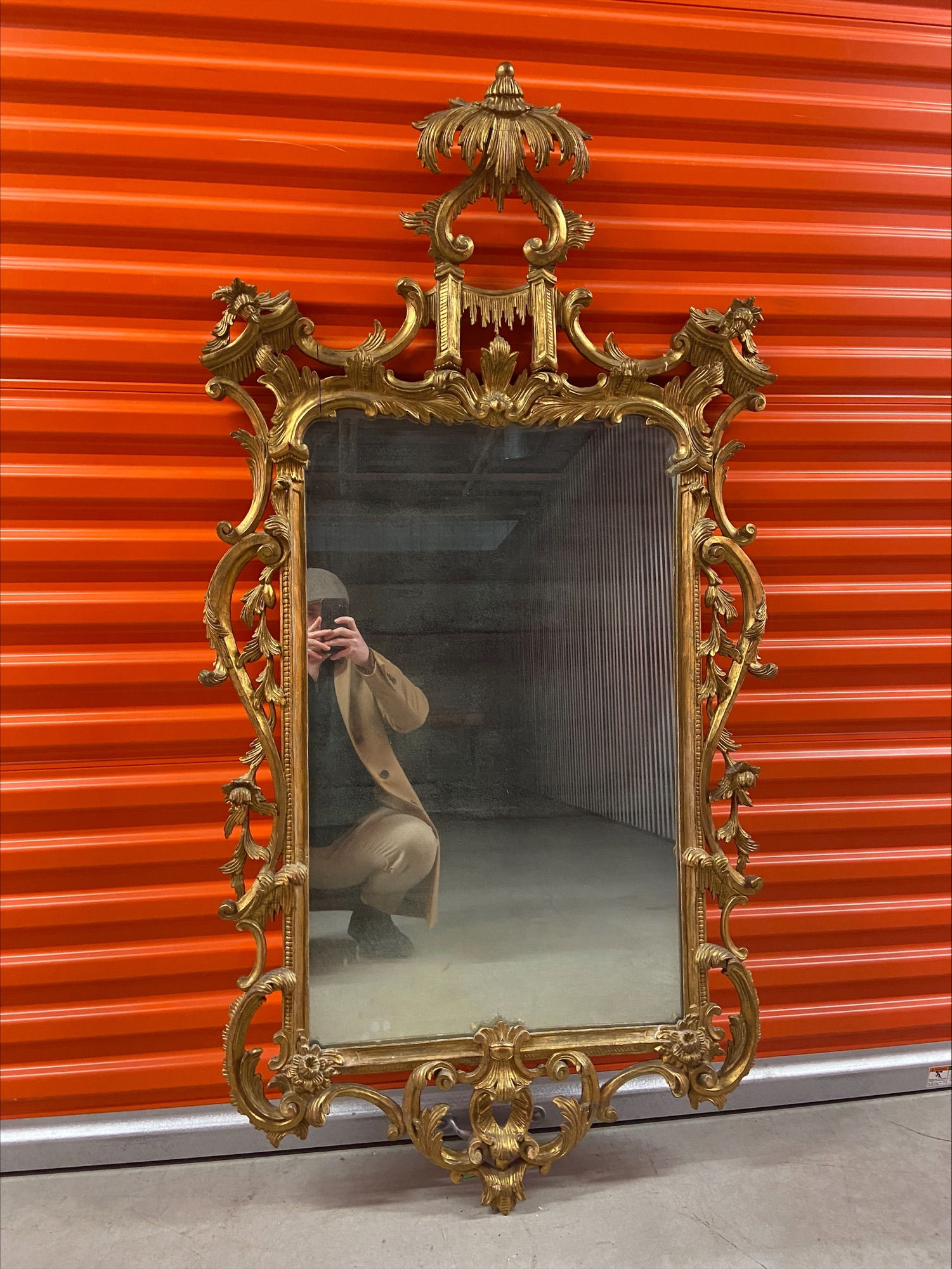 George III Chinese Chippendale Mirror