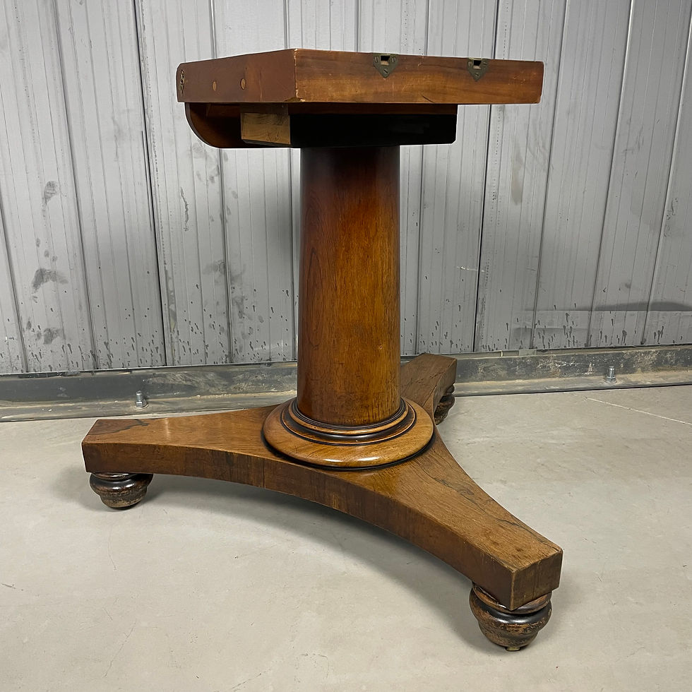 Thumbnail: Exceptional English Rosewood Breakfast Table