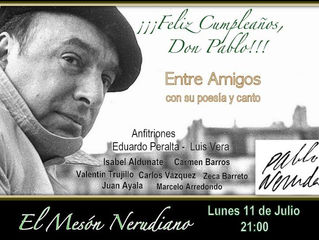 Neruda cumple 112 años...