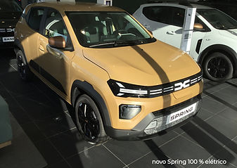 novo Spring 100 % elétrico (cor laranja)