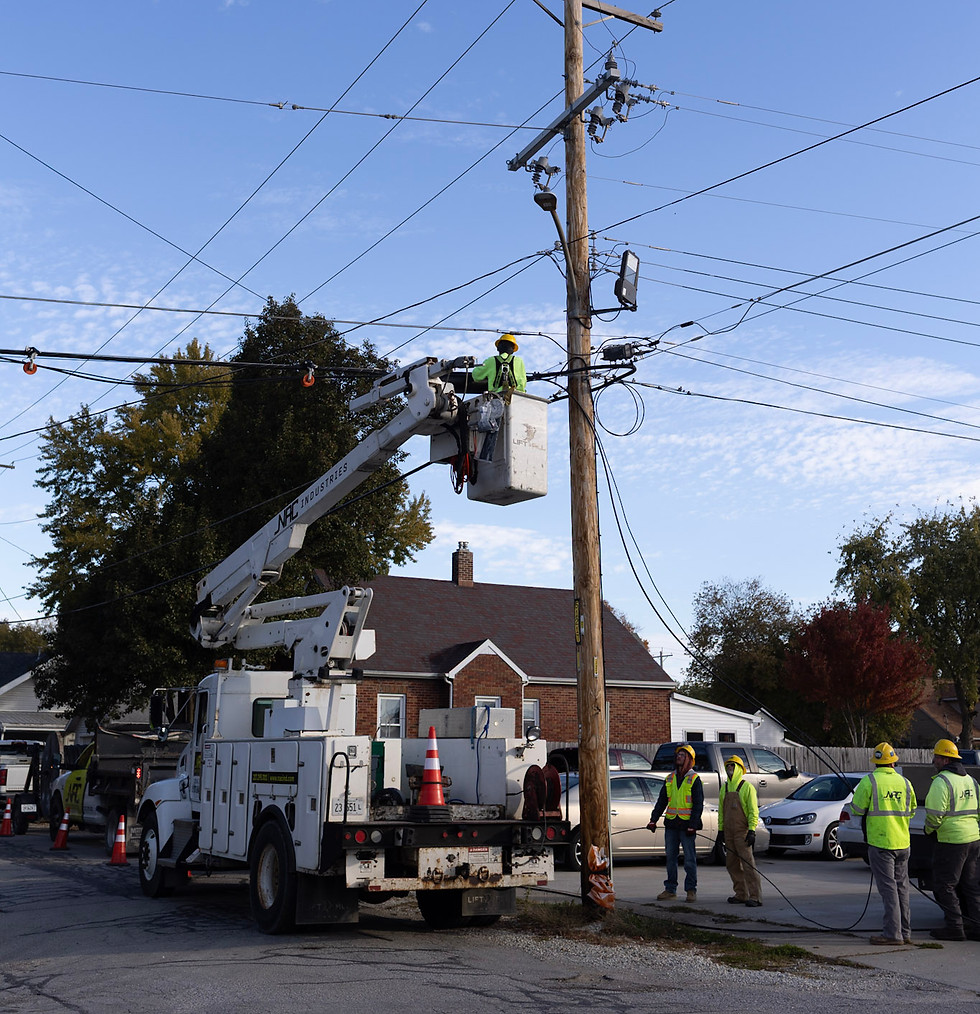 NAC Industries equipment used for utility installation