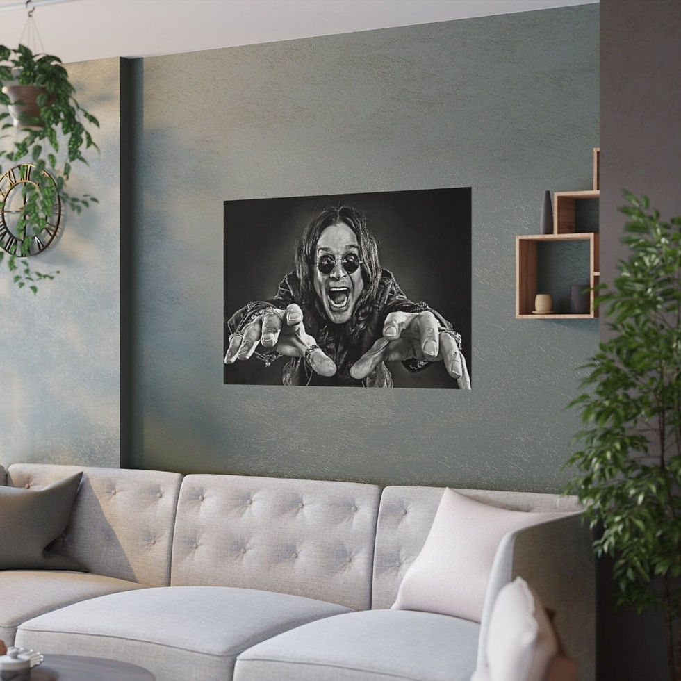 Miniatyrbild: Ozzy Osbourne, Black Sabbath, English Singer, Ozzy Osbourne Poster, Heavy Metal