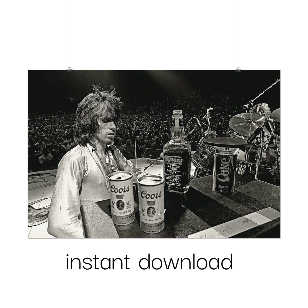 Instant Download Rolling Stones, Keith Richards
