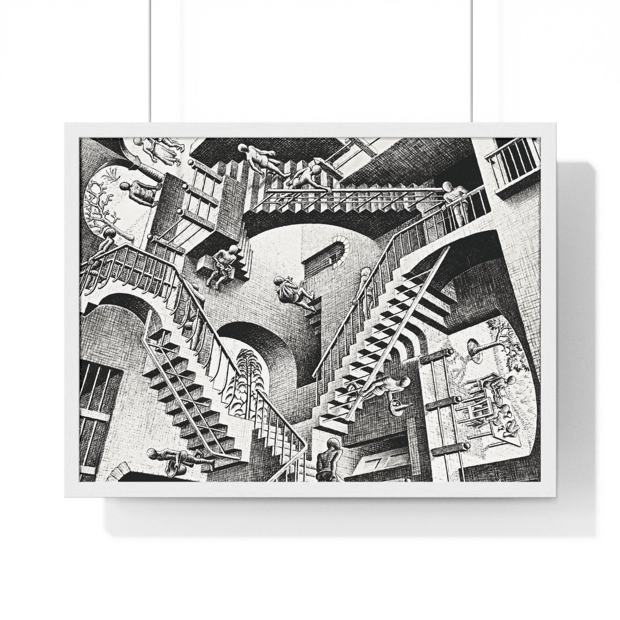 Maurits Escher, Relativity, 1953, Art Print, Imp-Art, Maurits Cornelis Escher