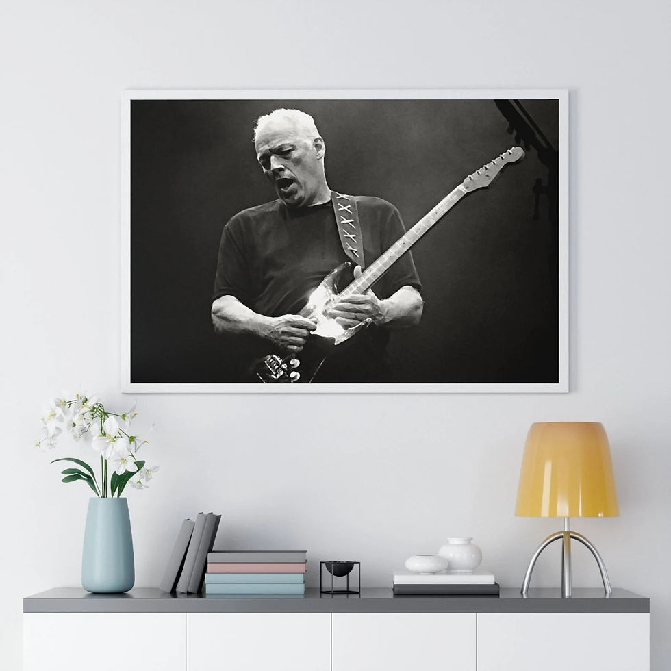Miniatyrbilde: David Gilmour, Pink Floyd Poster, Legendary English Guitarist, Progressive Rock