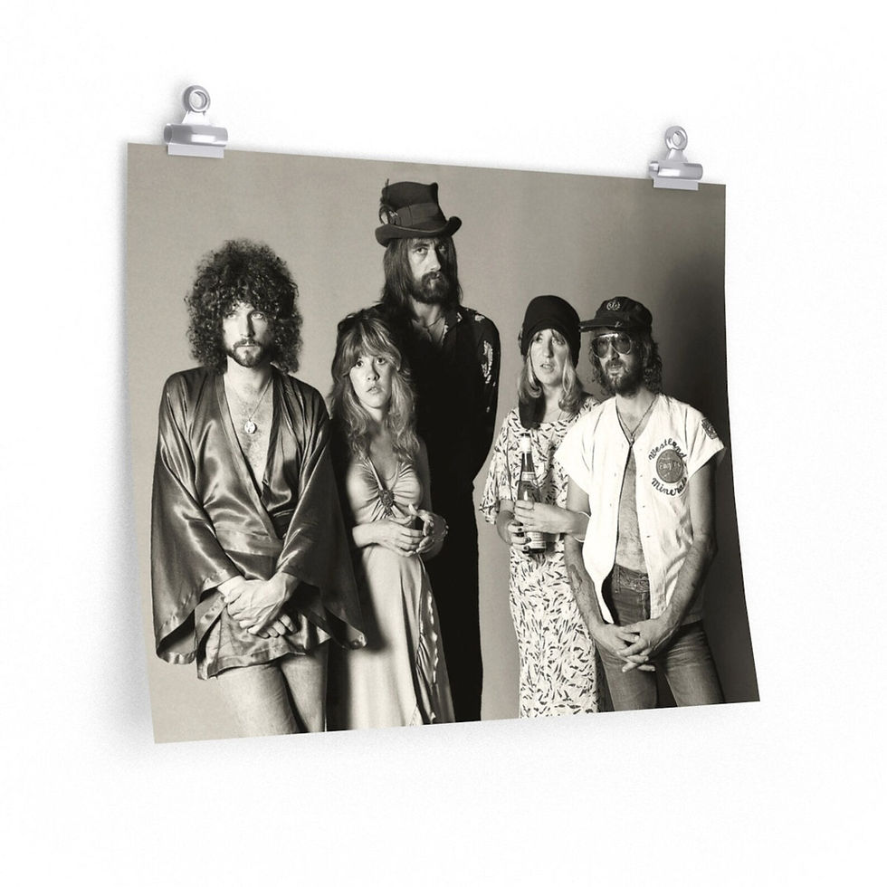 Miniature : Fleetwood Mac Poster, Stevie Nicks, Lindsey Buckingham, Fleetwood Mac Print
