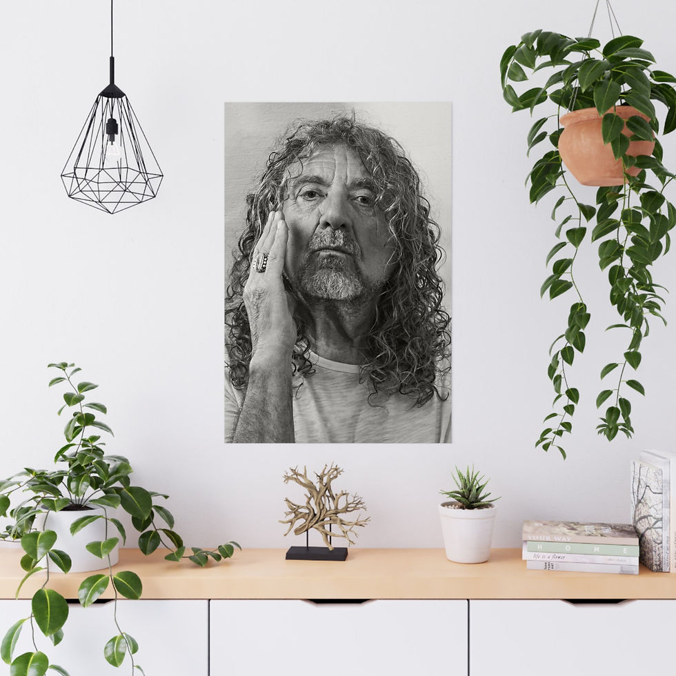 Miniatura: Robert Plant, English Singer, Songwriter, Rock Legend, Robert Plant Poster, Led