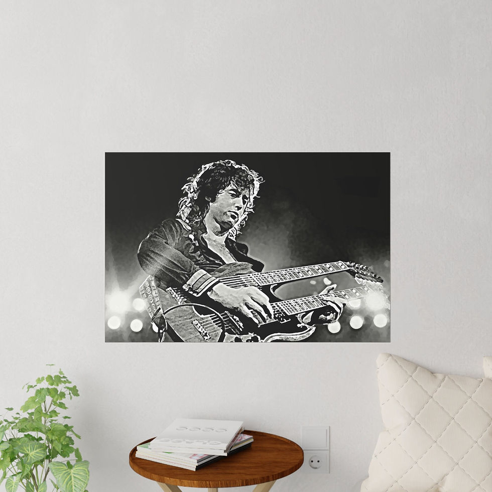 Miniaturbild: Jimmy Page on Stage, Led Zeppelin, British Rock Band, Hard Rock, Jimmy Page