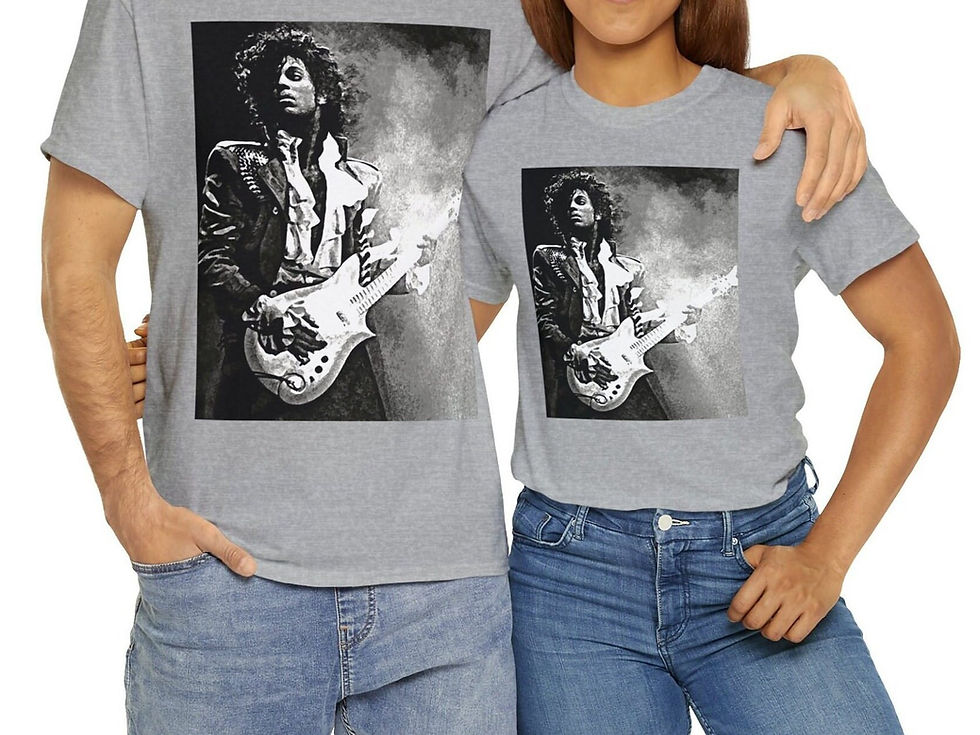 Thumbnail: Prince, Rogers Nelson, Unisex Cotton T-Shirt, Prince Tee, Prince T-Shirt, Music