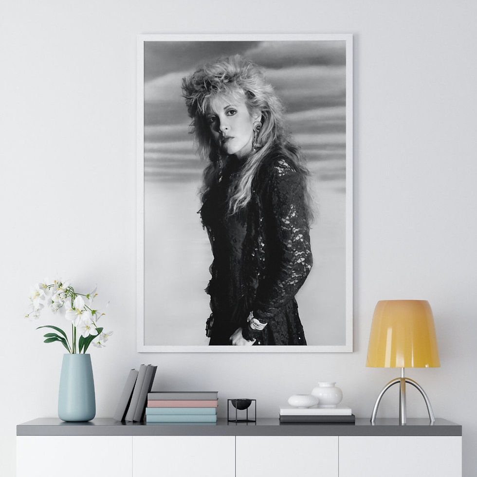 Miniaturbild: Stevie Nicks, American Singer, Songwriter, Fleetwood Mac Poster, Classic Rock