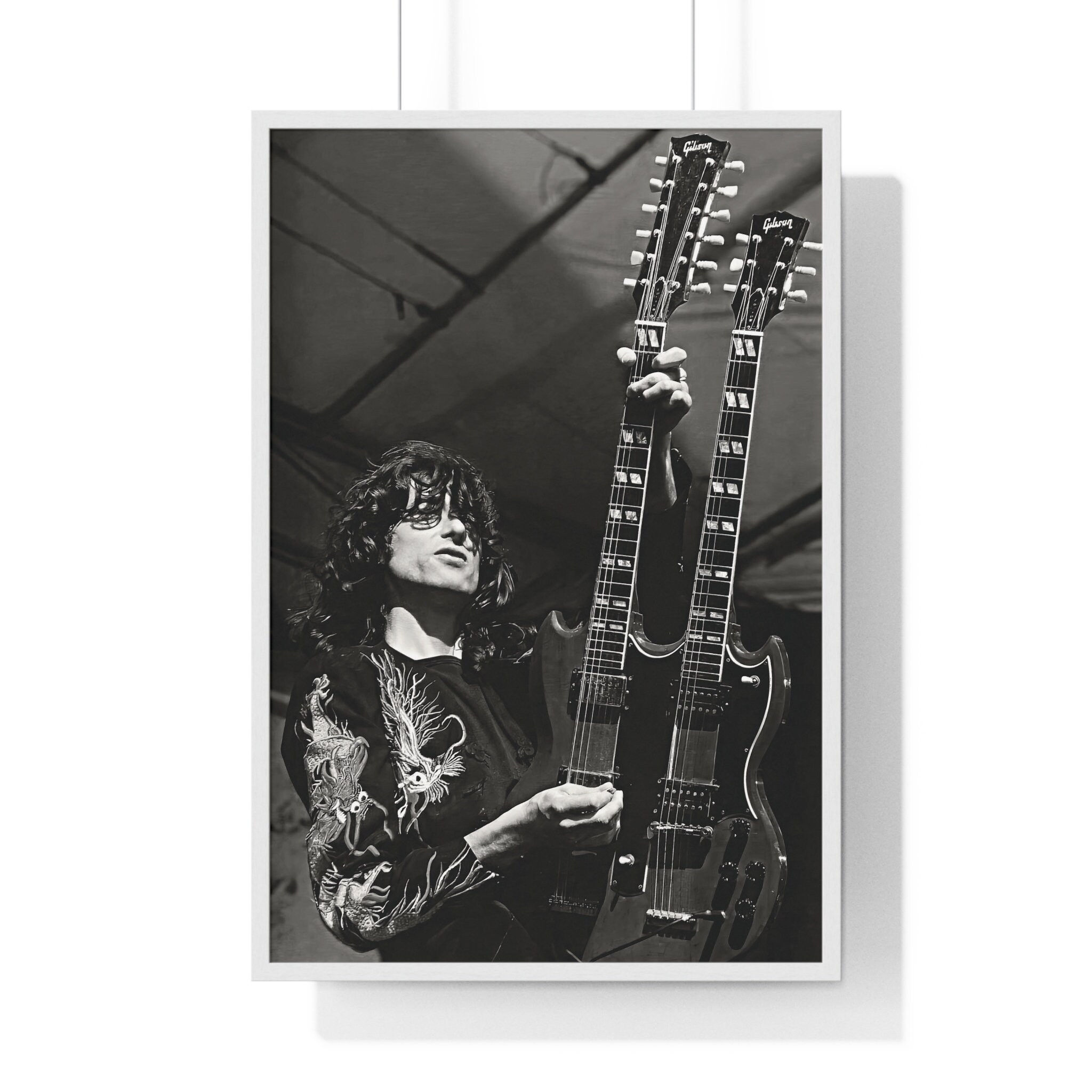 Jimmy Page, Stairway To Heaven, Led Zeppelin Poster, Zoso, Hard Rock, Jimmy Page