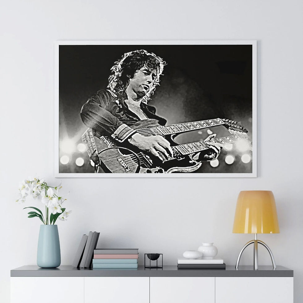 Miniaturbild: Jimmy Page on Stage, Led Zeppelin, British Rock Band, Hard Rock, Jimmy Page