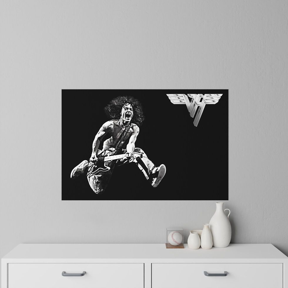 Miniature : Eddie Van Halen Jump, Hard Rock, Van Halen Performance, Heavy Metal, Van Halen