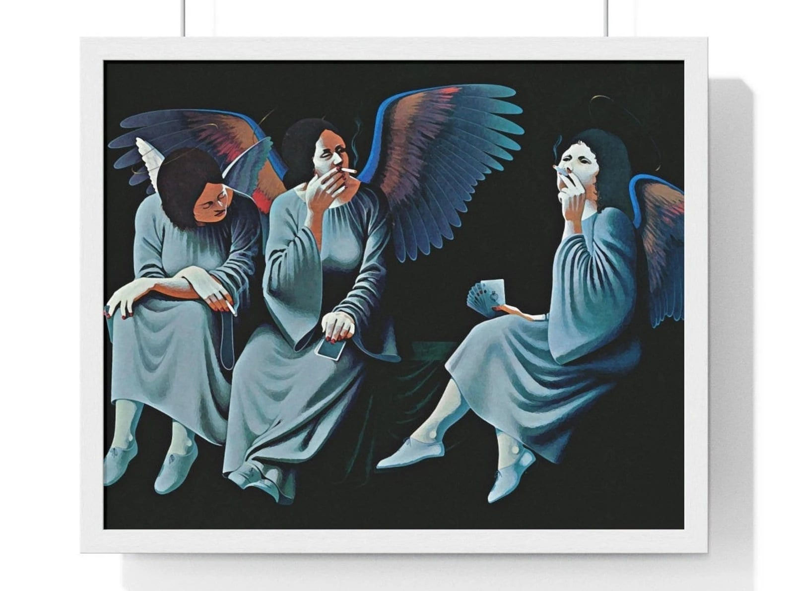 Black Sabbath, Heaven And Hell, Album Cover, 1980, Tony Iommi, Ronnie James Dio