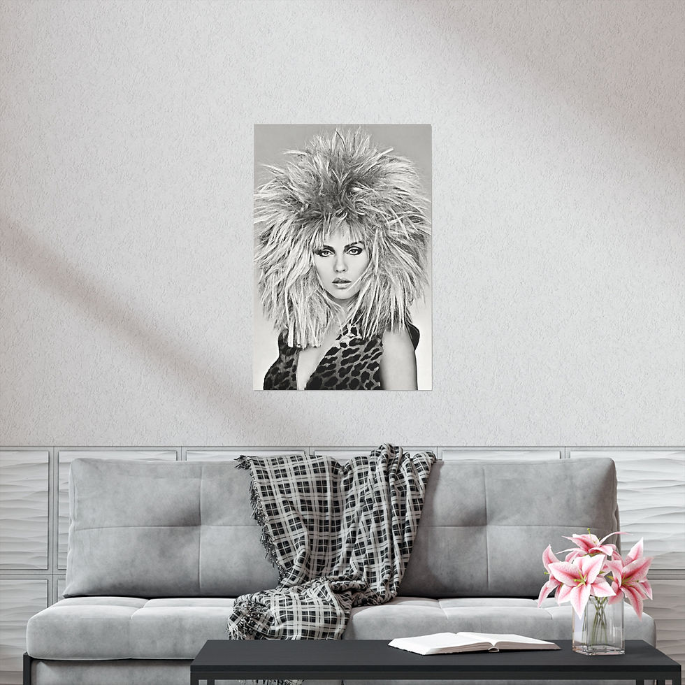 Miniaturbild: Debbie Harry, Blondie, American Singer, Pop, New Wave, Music Print, Blondie