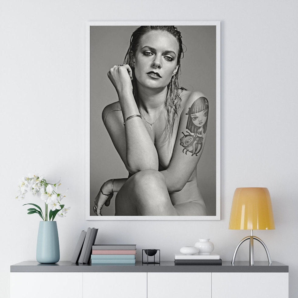 Miniatyrbilde: Tove Lo, Swedish Singer, Songwriter, Actress, Tove Lo Print, Nude Poster
