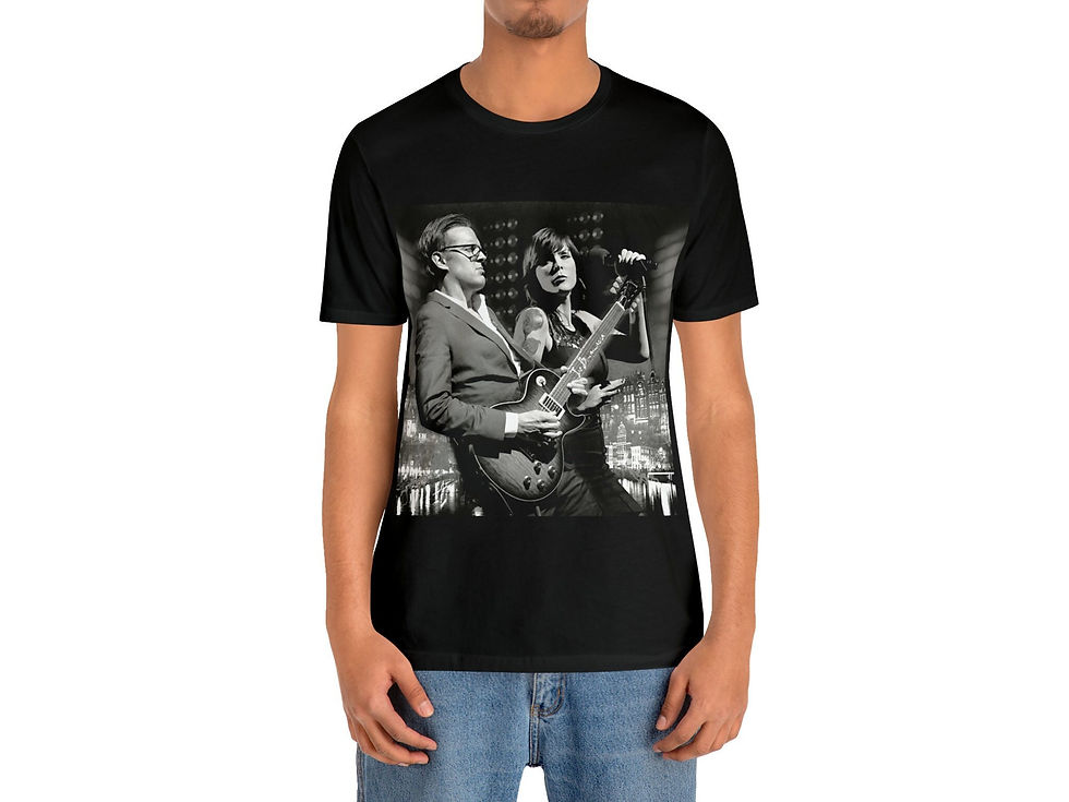 Miniatura: Beth Hart, Joe Bonamassa, Black Unisex T-Shirt, Beth Hart Tee, Heavy Cotton Tee