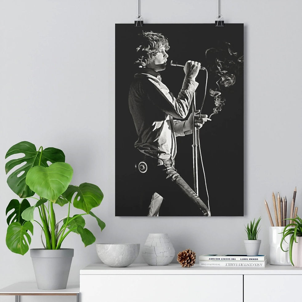 Miniatura: The Doors, Jim Morrison on Stage, Rock, Psychedelia, Spoken Word, The Doors