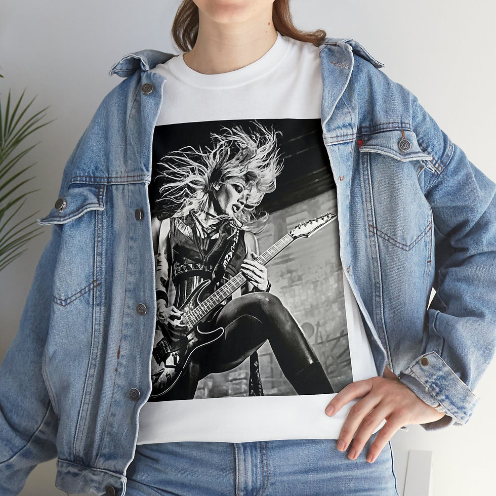 Thumbnail: Nita Strauss Tee, Unisex T-Shirt, We Start Wars, Alice Cooper Band, Nita Strauss