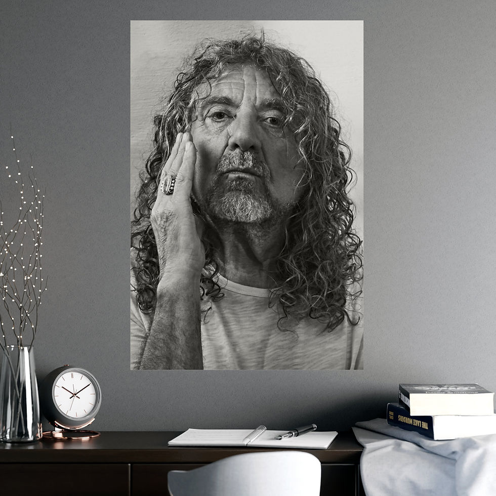 Miniatura: Robert Plant, English Singer, Songwriter, Rock Legend, Robert Plant Poster, Led