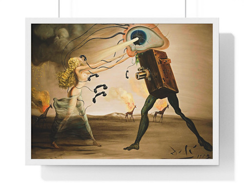 Salvador Dali, Modern Rhapsody - The Seven Arts, 1957, Surrealism