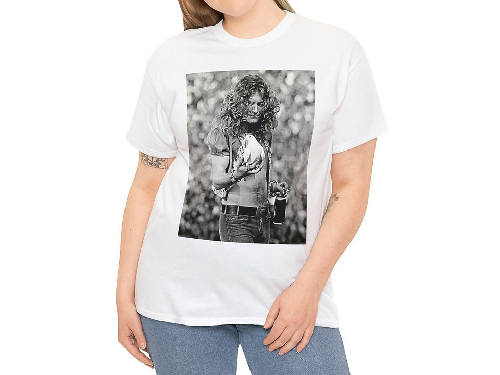 Miniatyrbilde: Robert Plant merch
