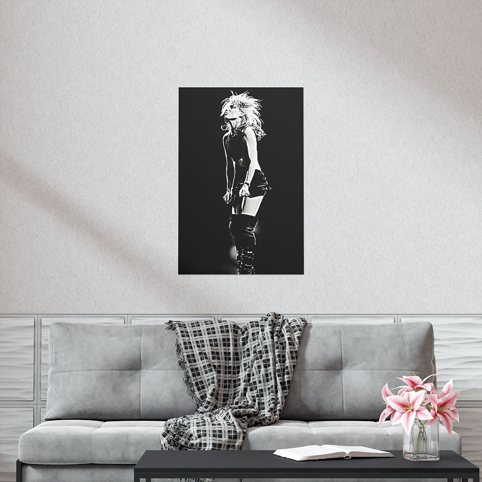 Miniaturebillede: Debbie Harry, Blondie Performance, Rock, New Wave, Punk Rock, Blondie Print