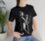 Jim Morrison on Stage, Black Unisex Tee