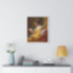 Miniature : Fragonard A Young Girl Reading 1770 Art Print Rococo Genre Painting Jean-Honoré