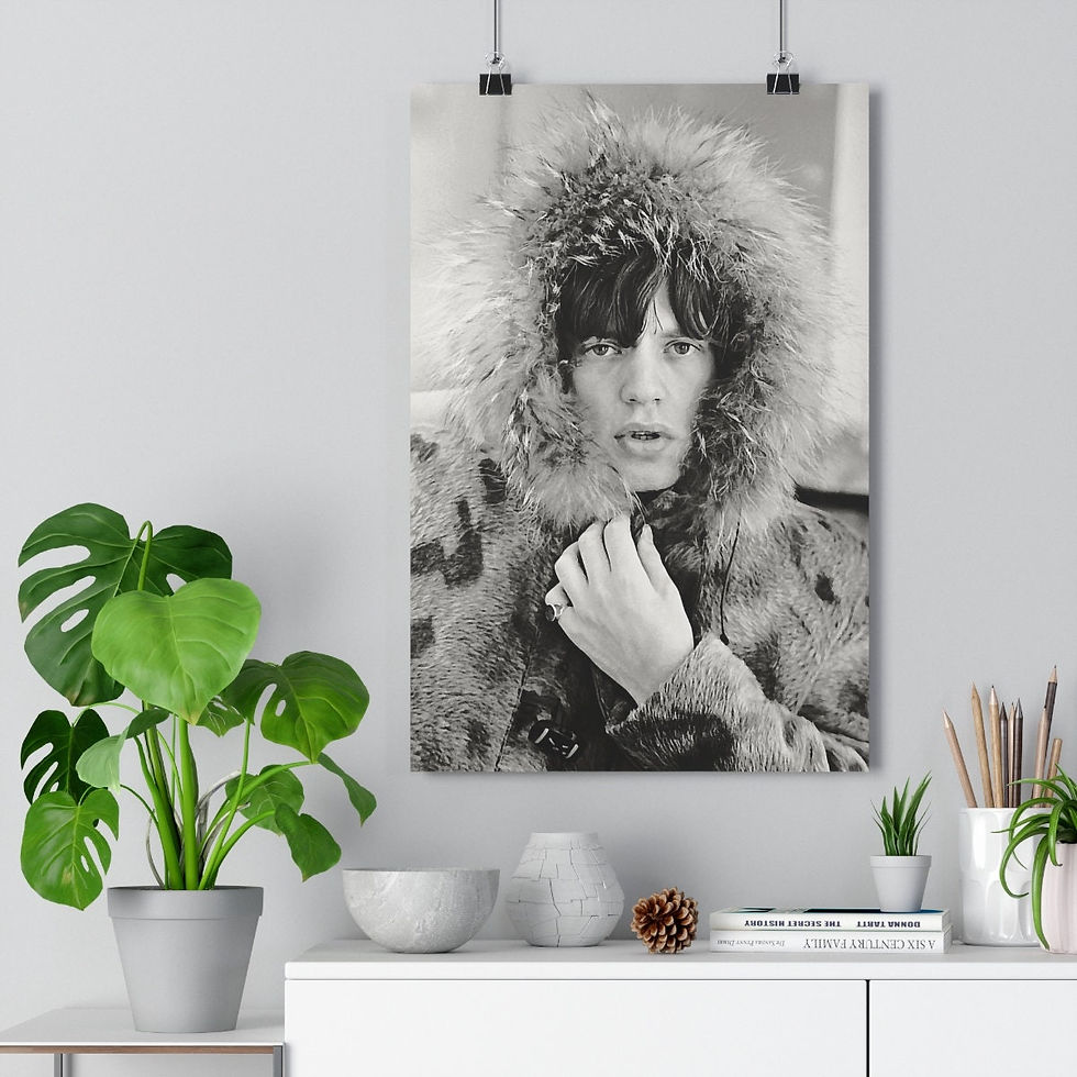 Miniaturbild: Mick Jagger, Rolling Stones, English Rock Singer, Rock Icon, Mick Jagger Poster