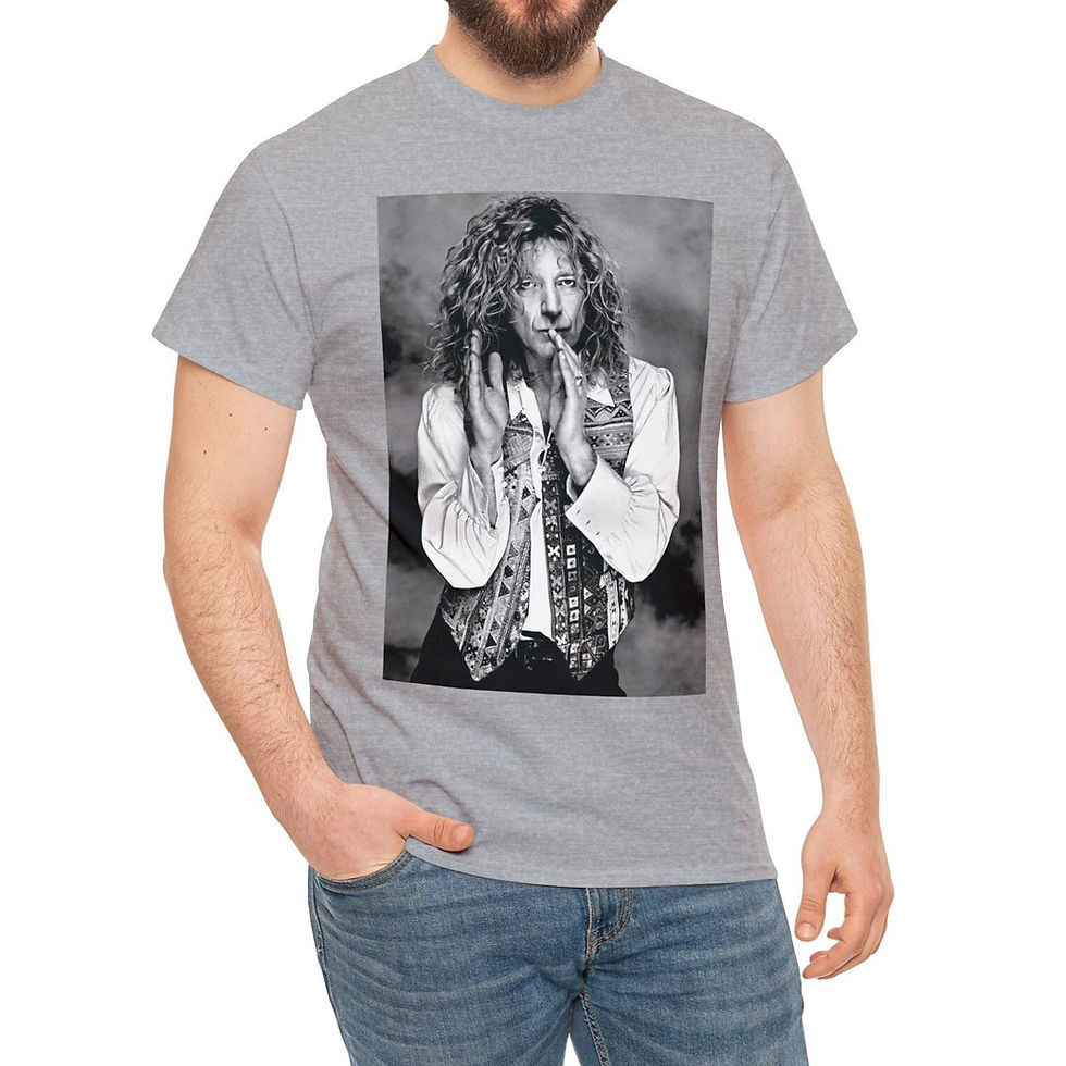 Miniaturbild: Robert Plant, Heaven Knows, Unisex Tee, Robert Plant Tee, Led Zeppelin T-Shirt
