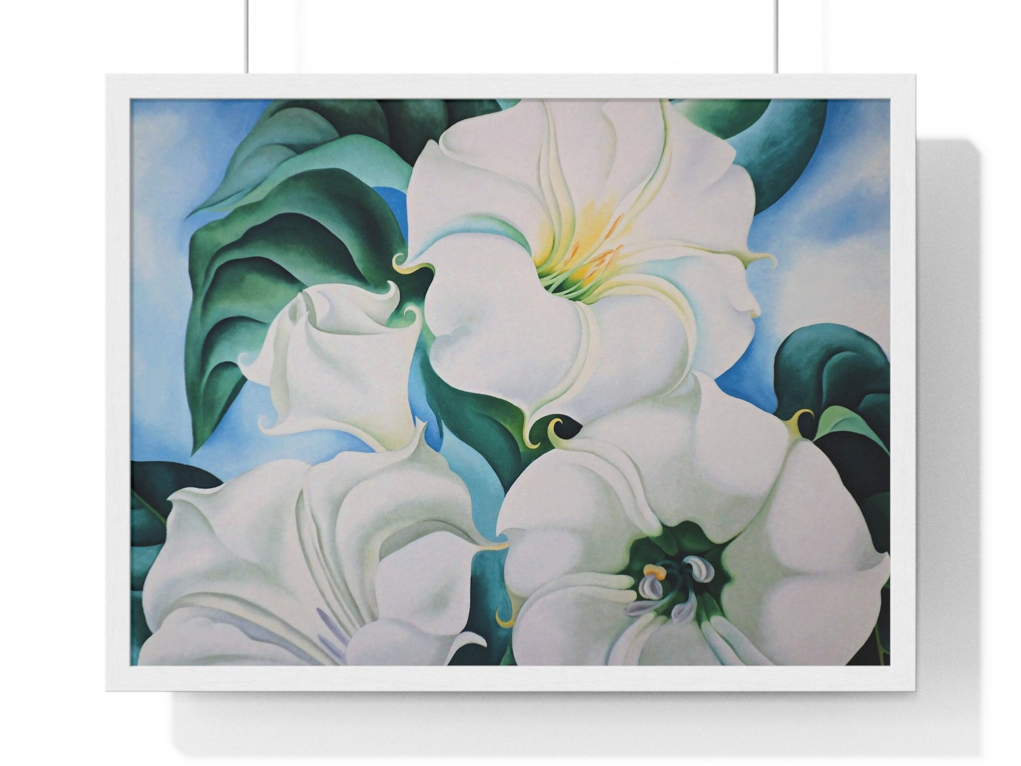 Georgia O'Keeffe, Jimson Weed, 1936, Art Print, Flowers Wall Art , American