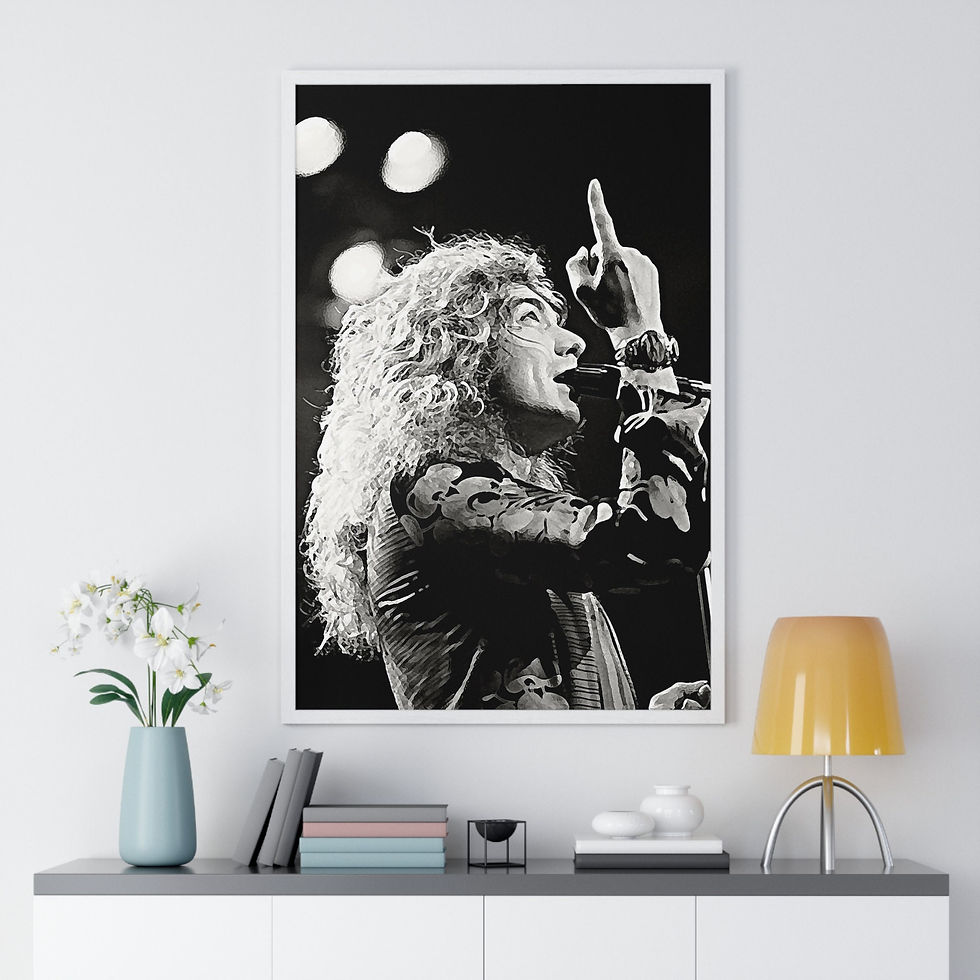 Thumbnail: Robert Plant, Led Zeppelin, Stairway to Heaven, Robert Plant Poster, Legendary