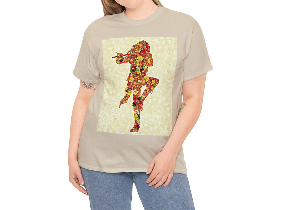 Miniature : Ian Anderson, Jethro Tull, Unisex T-Shirt, Ian Anderson Artwork, Jethro Tull