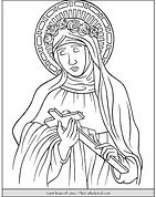 St. Rose of Lima colouring page preview.JPG