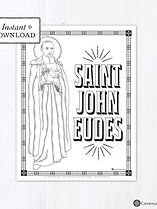 St. John Eudes colouring page preview.JPG
