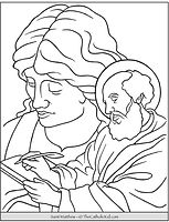 St. Matthew, the Apostle colouring page preview.JPG