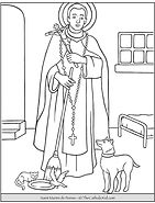 St. Martin de Porres colouring sheet preview.JPG
