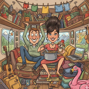 A list of ten great ideas on how to save space in a caravan