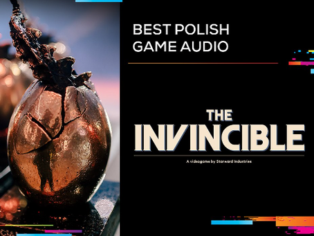 Nagroda “Best Polish Game Audio” dla The Invincible
