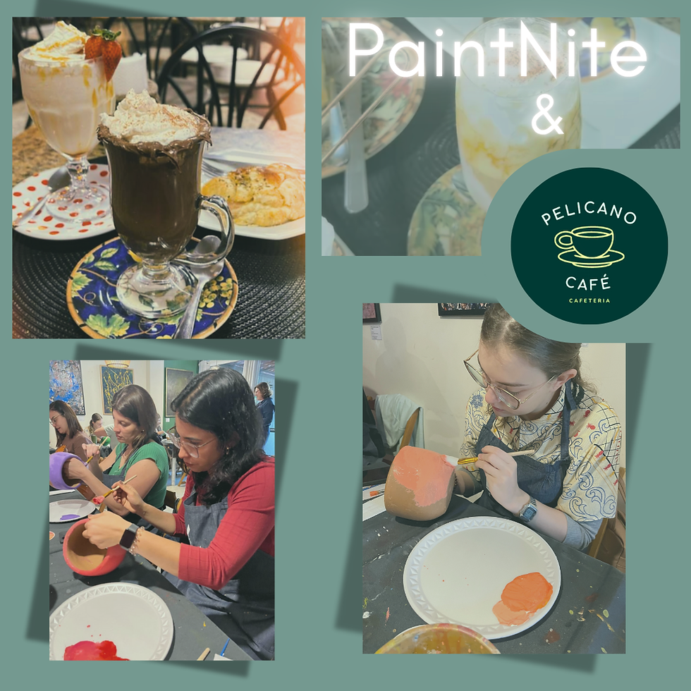 PaintNite & Pelicano Café - Campos, RJ