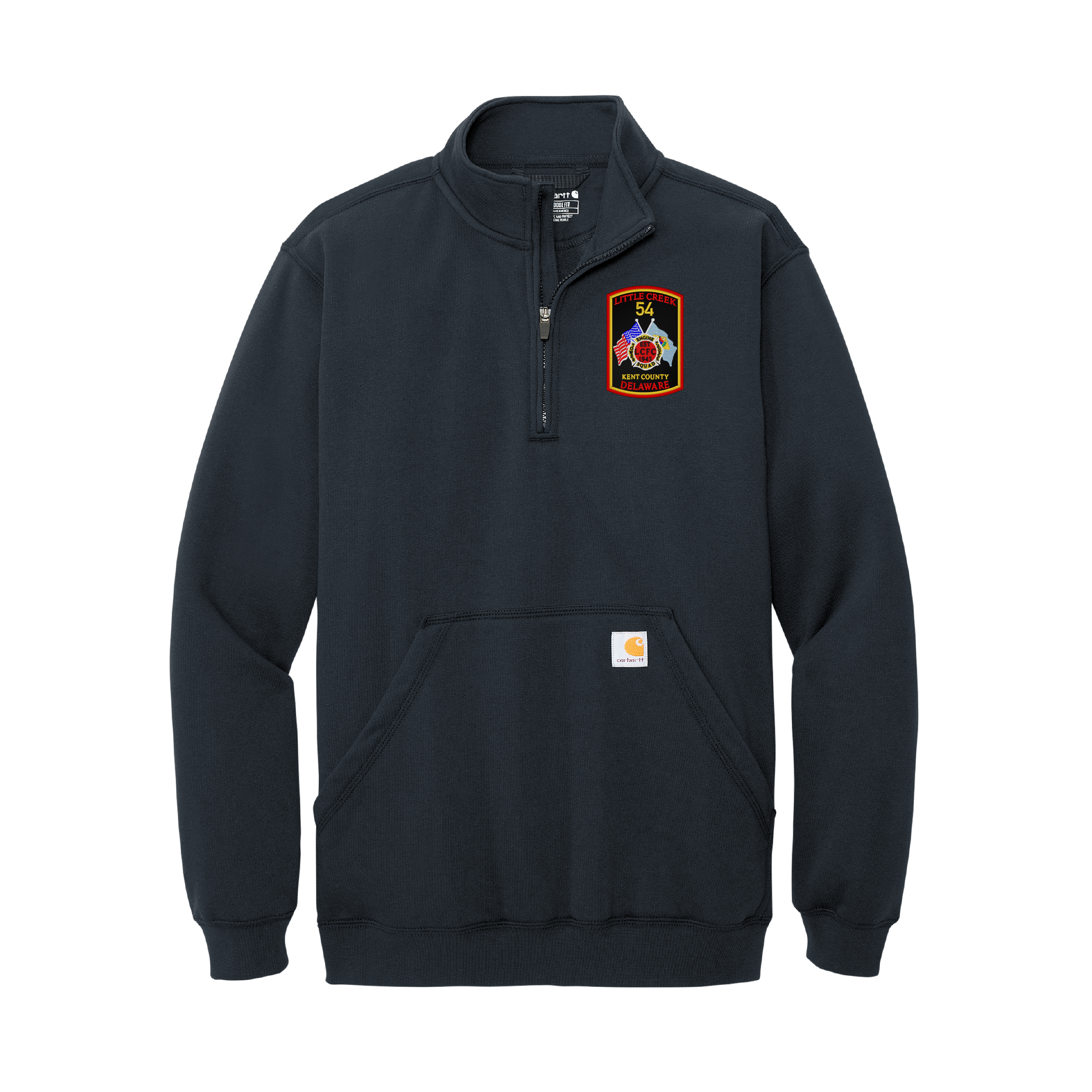 LC54 Carhartt® Midweight 1/4-Zip Mock Neck Sweatshirt (E)