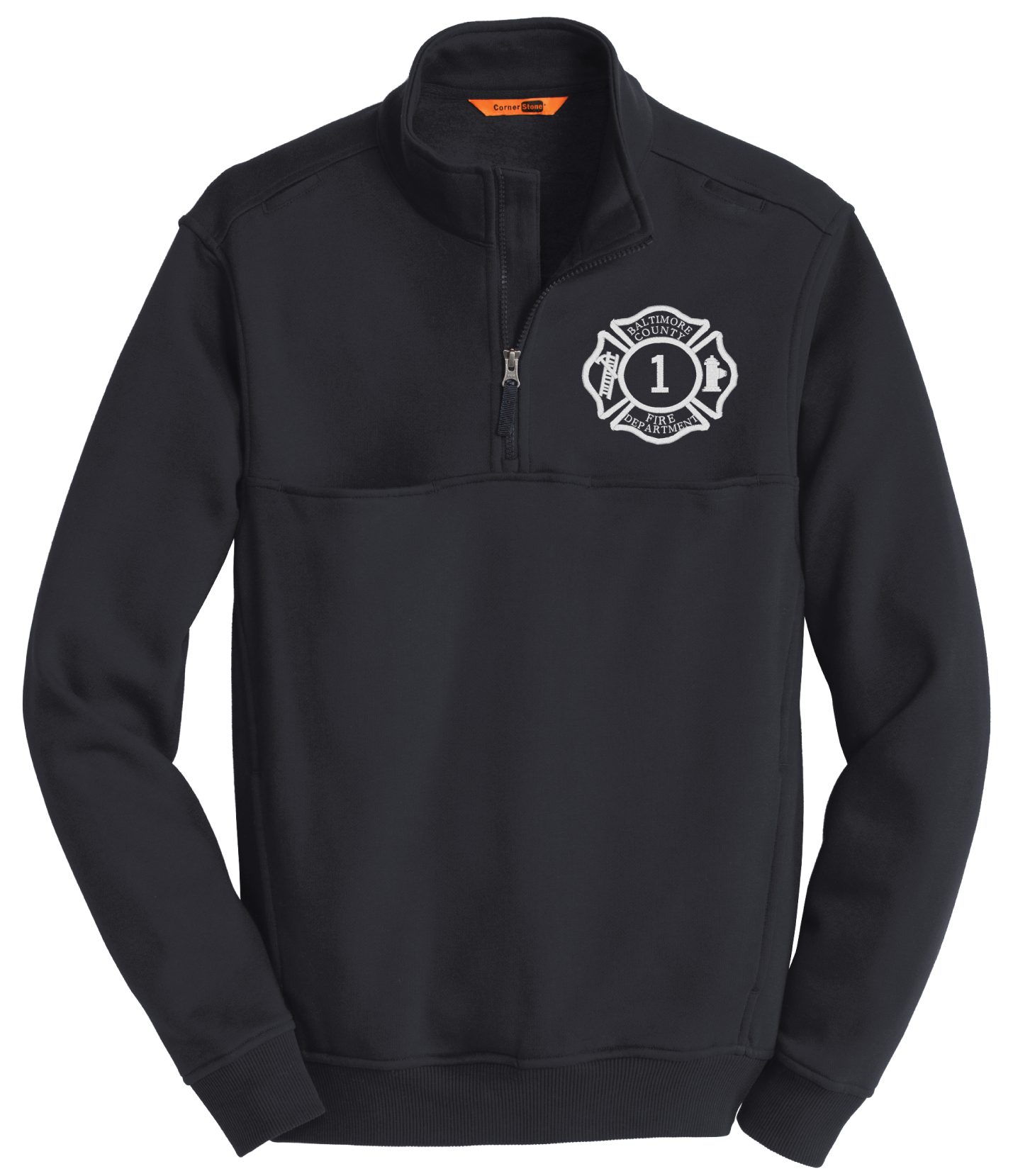 S1 BCoFD CornerStone® 1/2-Zip Job Shirt (E)