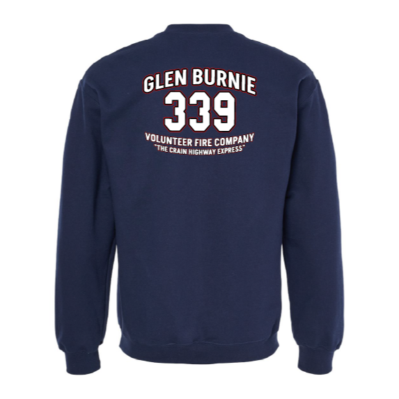 GB Gildan® Softstyle® "AMBULANCE 339" Crewneck Sweatshirt (DTG)