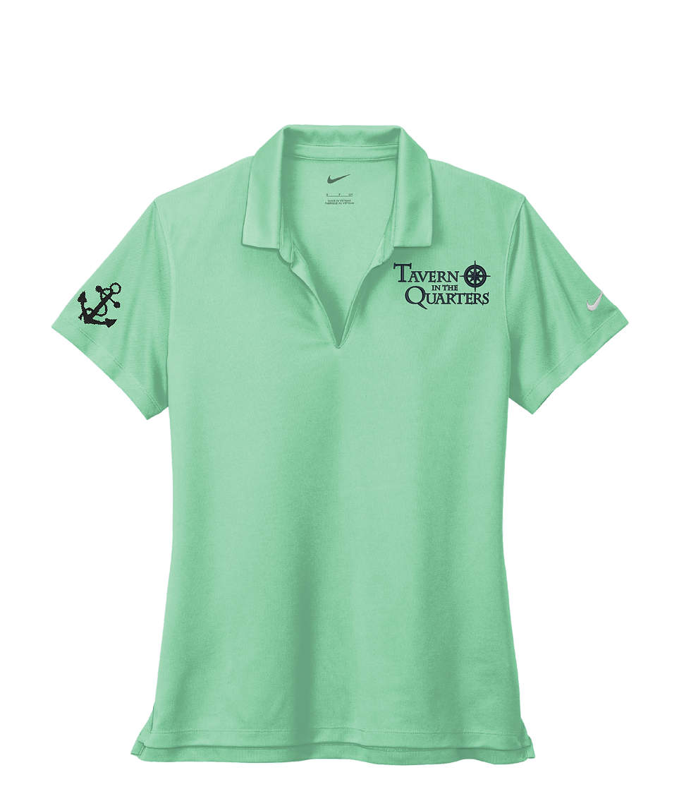 Thumbnail: TIQ Nike Women's Dri-FIT Micro Pique 2.0 Polo (E)