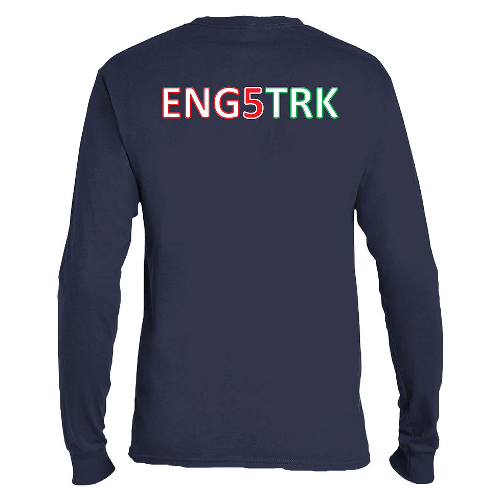 Thumbnail: Charlestown Fire Hanes Long Sleeve T-Shirt (DTG)