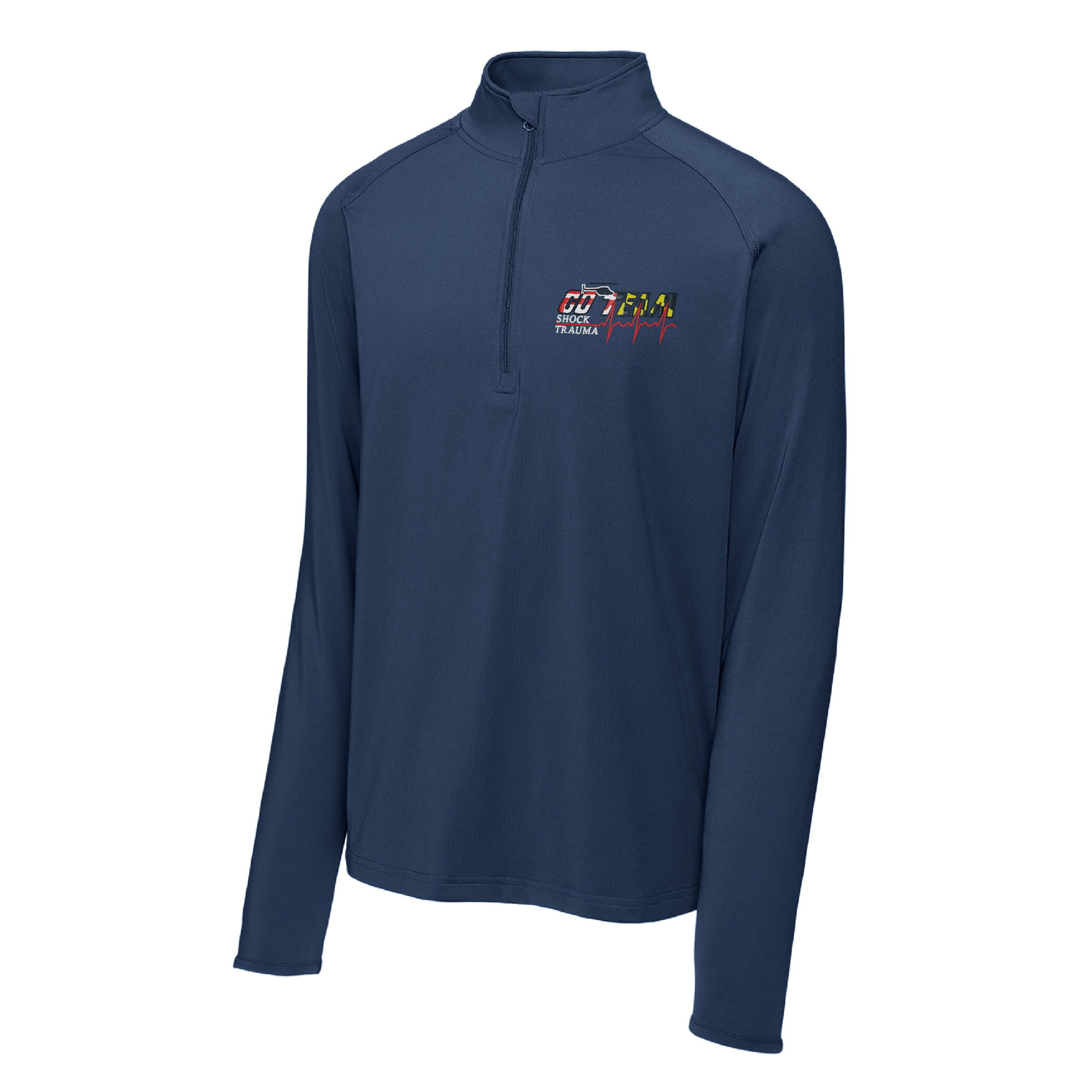 ST GO Sport-Tek® Sport-Wick® Stretch 1/4-Zip Pullover (E)