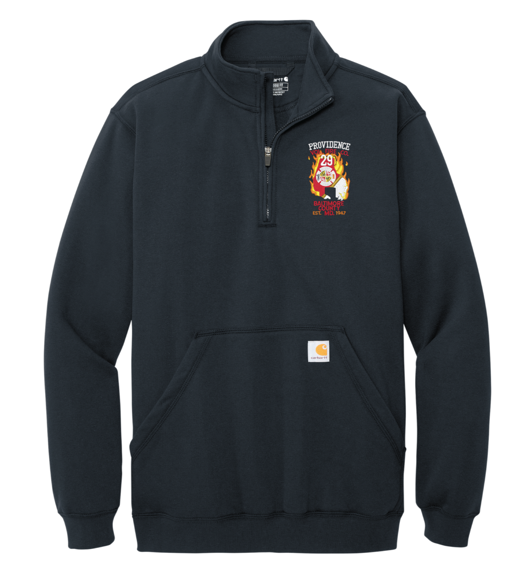 PV29FC Carhartt 1/4 Zip Jobshirt - No Hood (E)