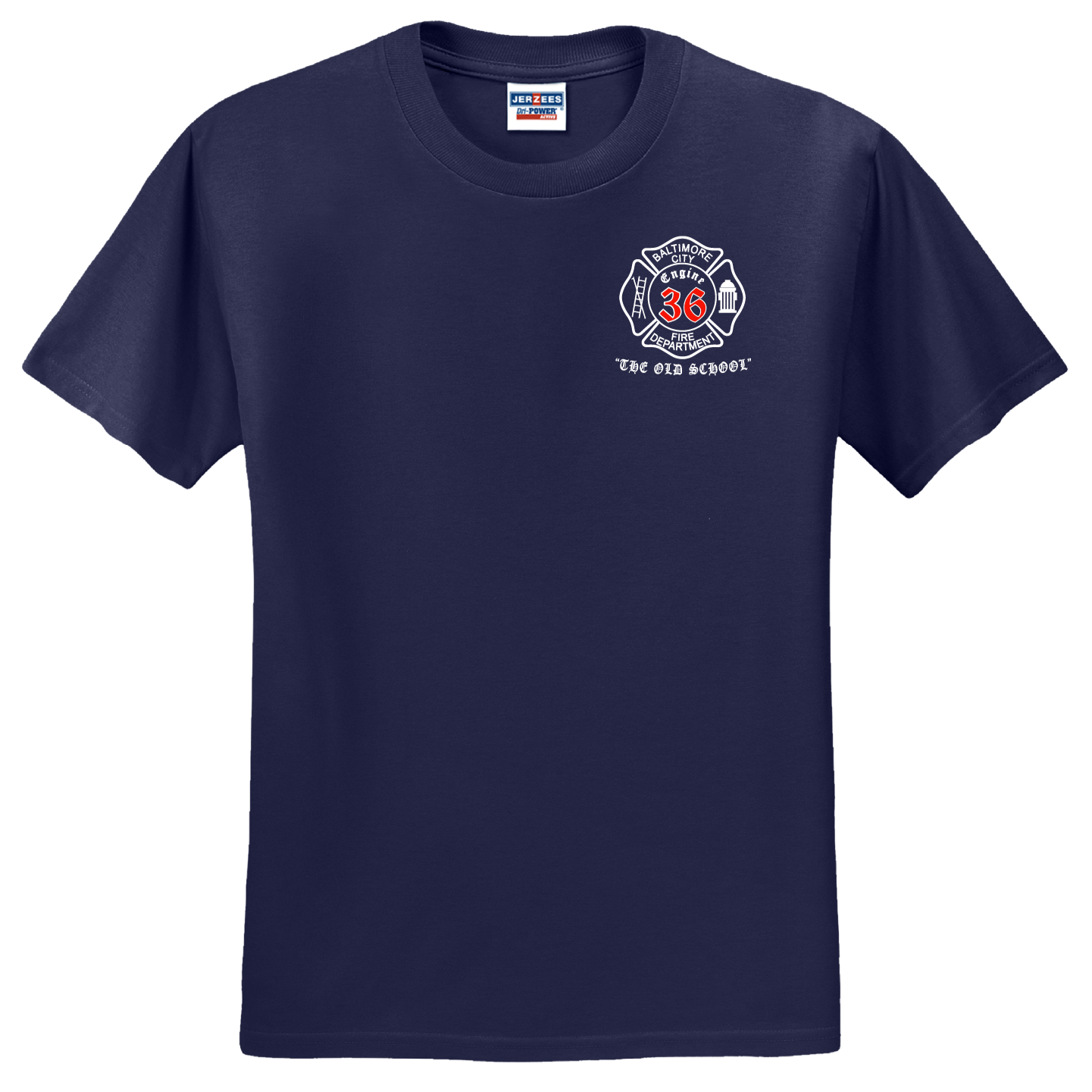 BCFD Eng36 VALUE PACK 4-Jerzees® Dri-Power® 50/50 Cotton/Poly SS T-Shirts (SP)